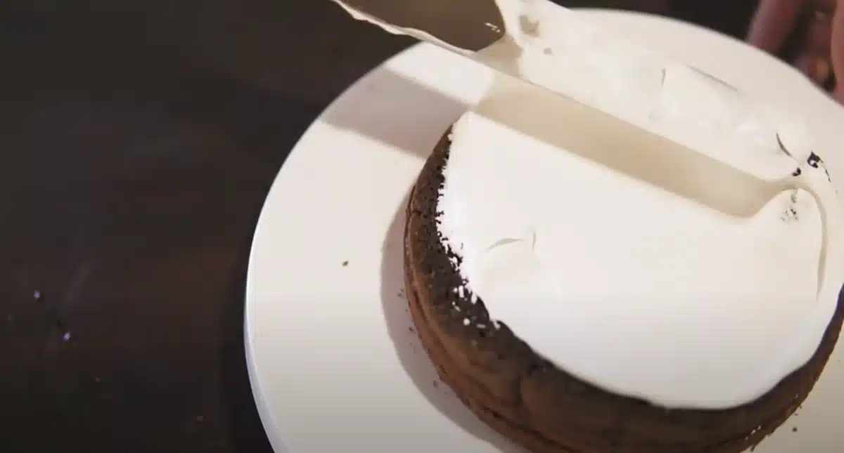 ナッペをしている