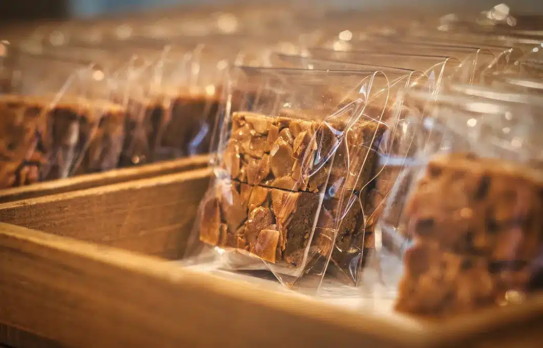 レジ横に販売されているスイーツ