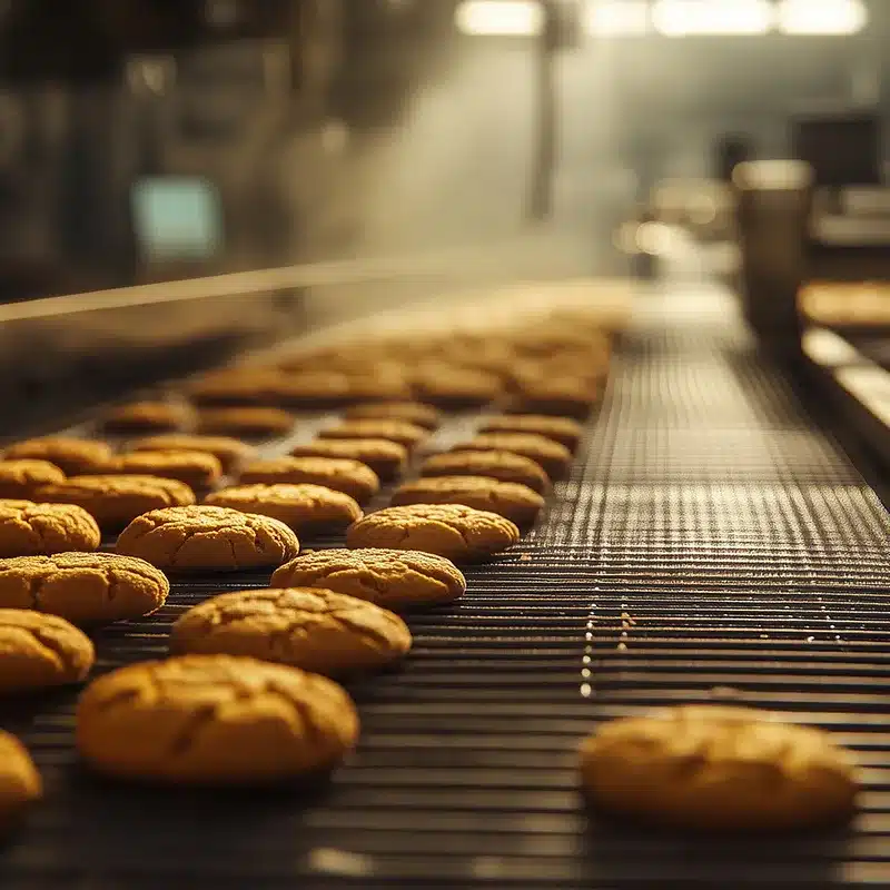 柔軟な製造対応をイメージしたクッキー製造画像