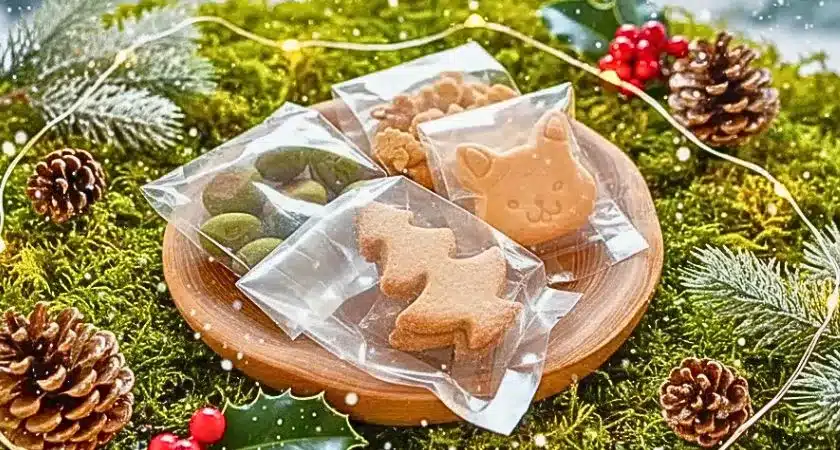 ノエルツリーギフトに入っている様々な焼き菓子