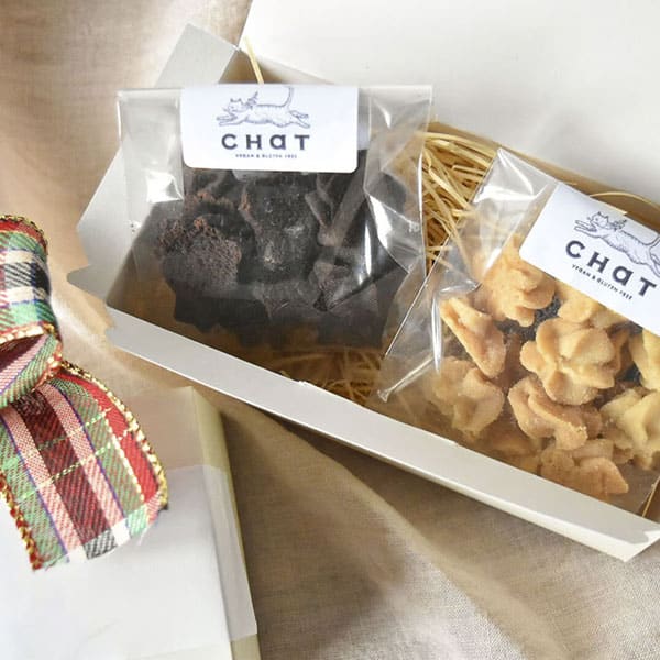 Maison Chatons（メゾンシャトンズ）のチョコとメープルのクッキーセット