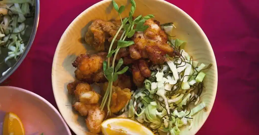 グルテンフリーの塩麹唐揚げ（ザンギ）